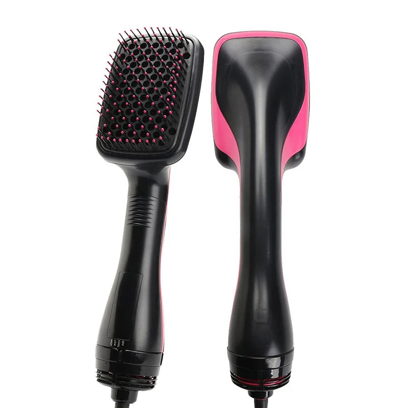 Hot Selling 2-In-1 Negative Ion Hot Air Comb Portable Integrated Negative Ion Hot Air Comb Household Hair Styling Tool