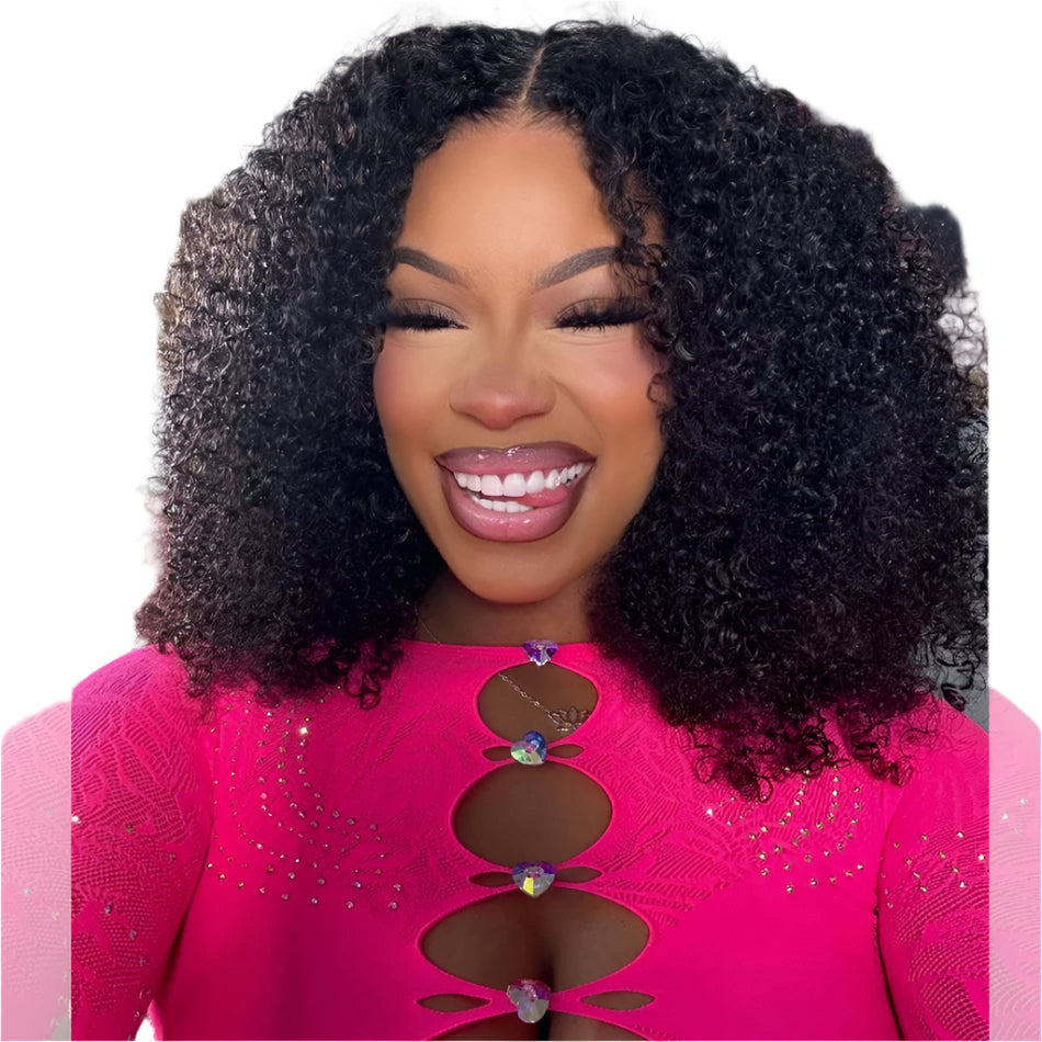 10A 100% Glueless Wigs Human Hair Wigs Ready To Wear Bleached Knots 6x4 Pre Cut HD Transparent Glueless Lace Wigs Kinky Curly