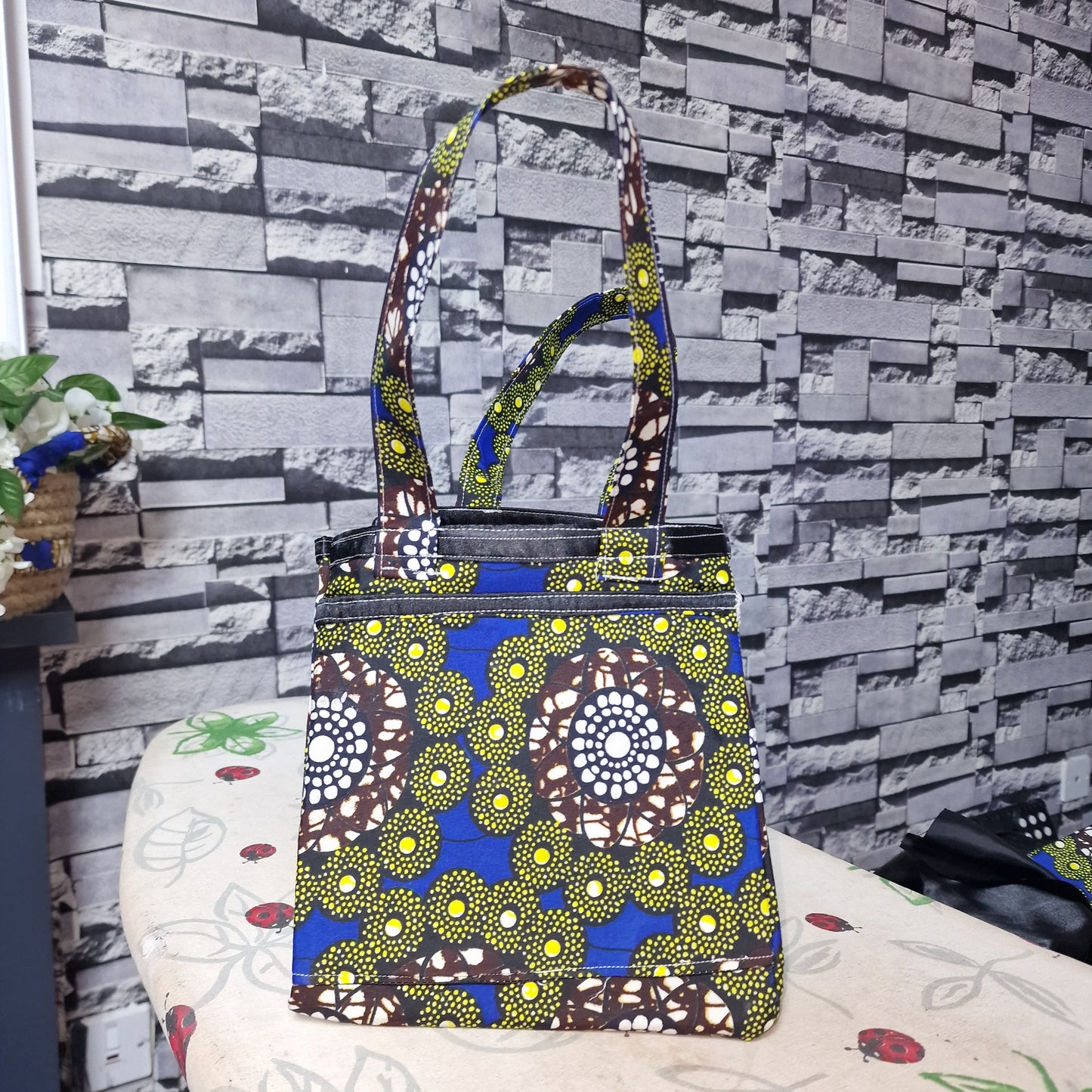 Colourful Ankara Tote | Handmade African