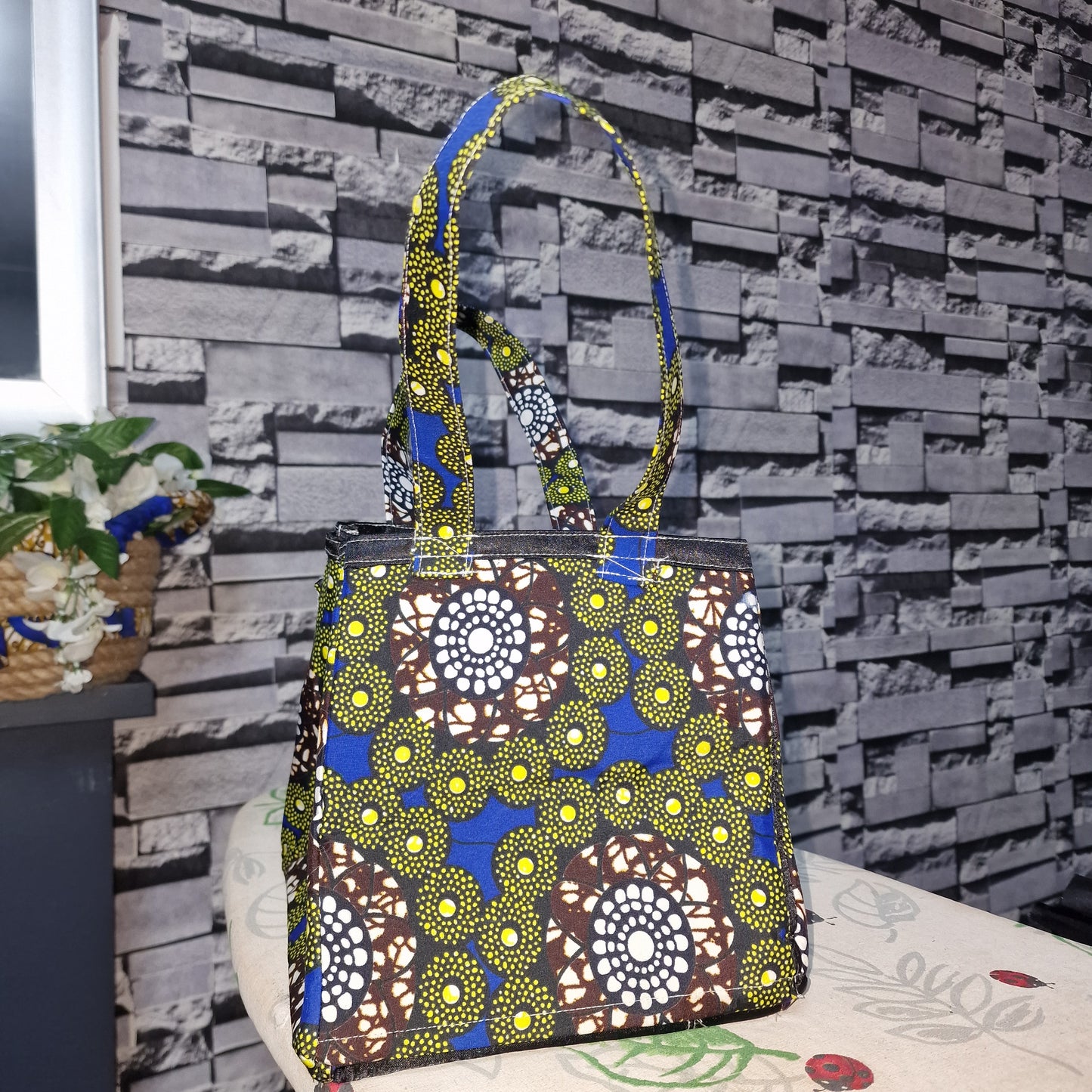 Colourful Ankara Tote | Handmade African