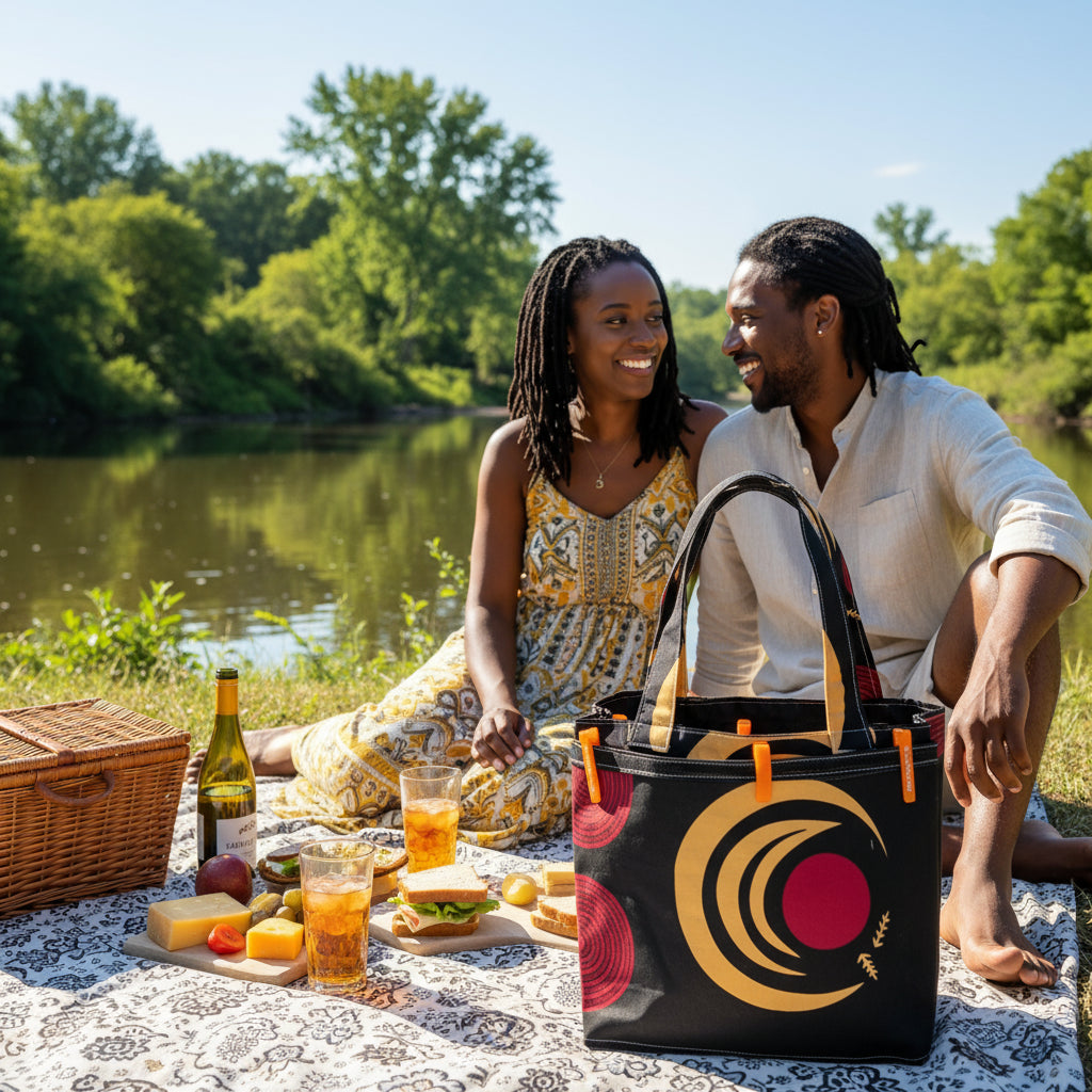 Colourful Ankara Tote | Handmade African