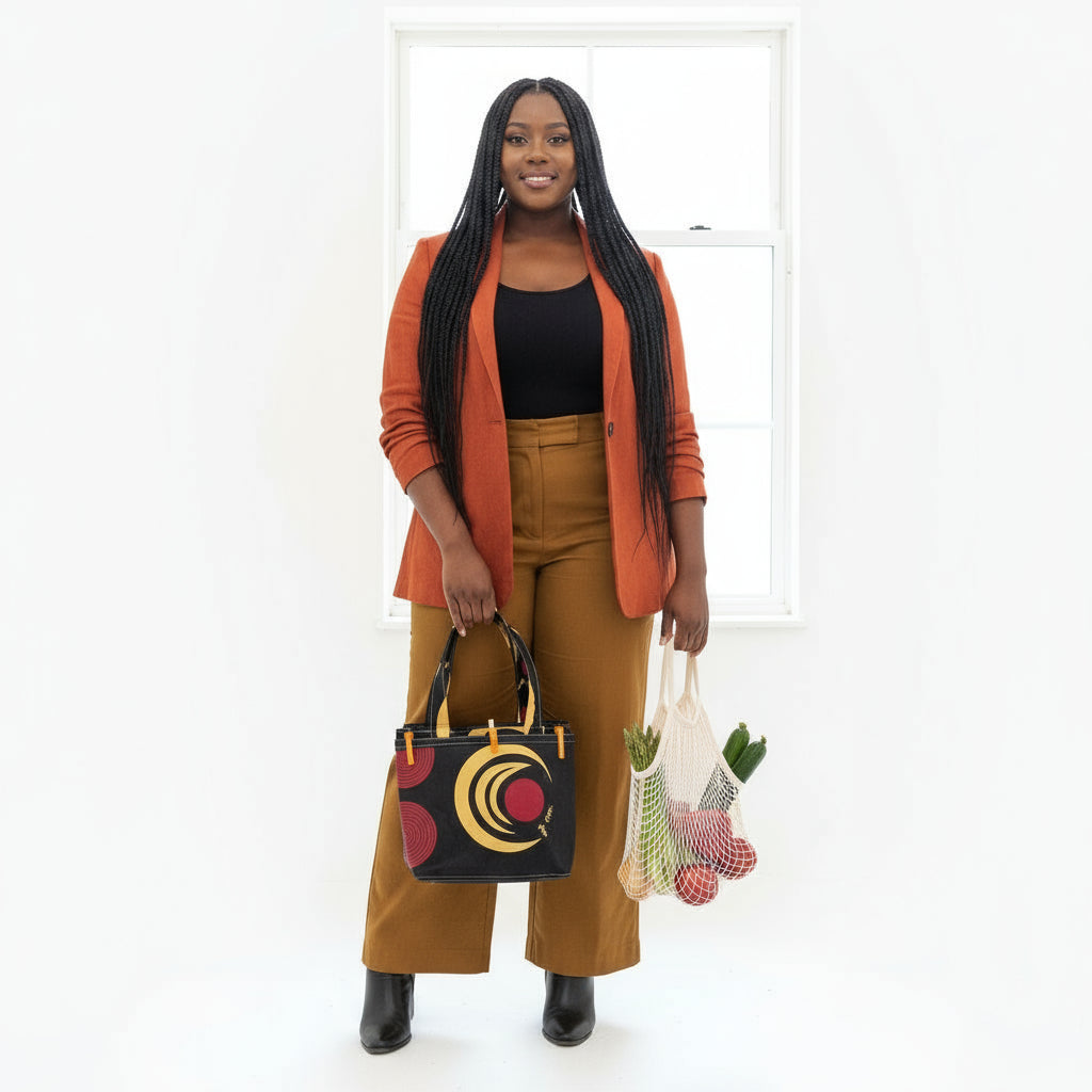 Colourful Ankara Tote | Handmade African