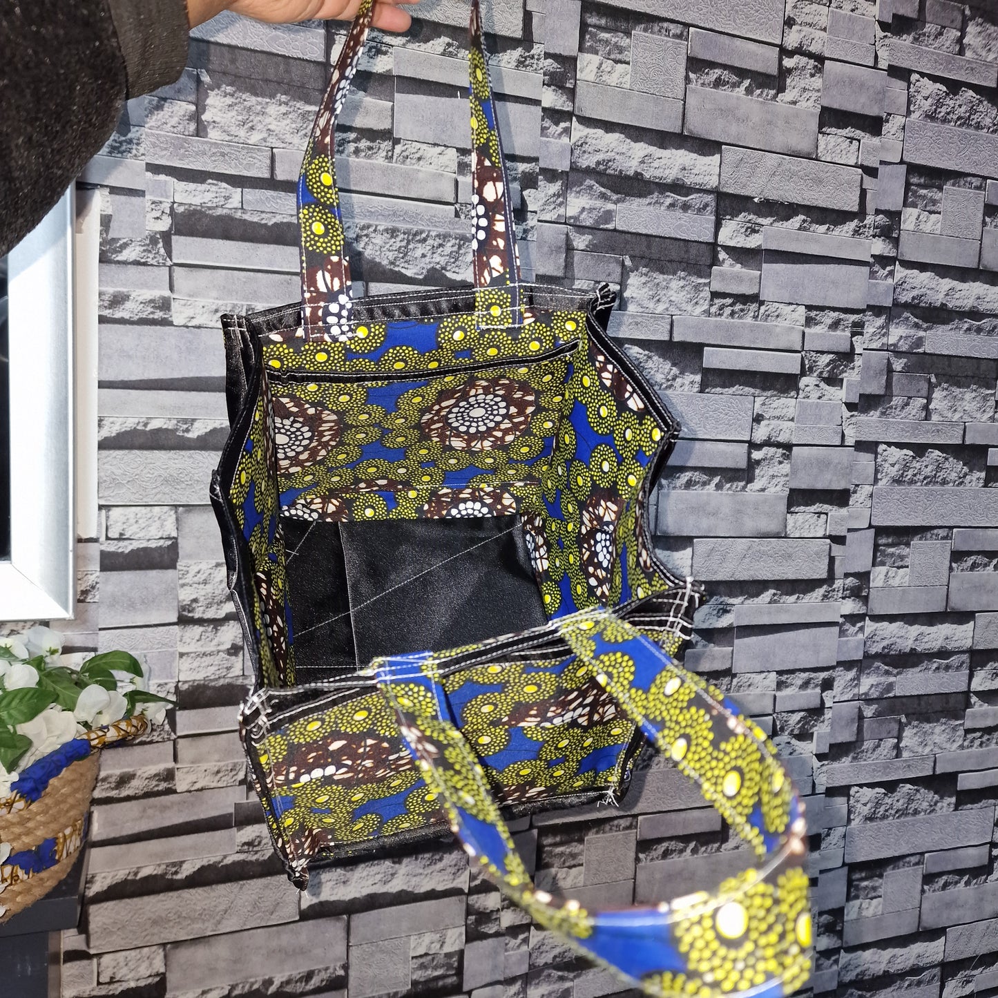 Colourful Ankara Tote | Handmade African