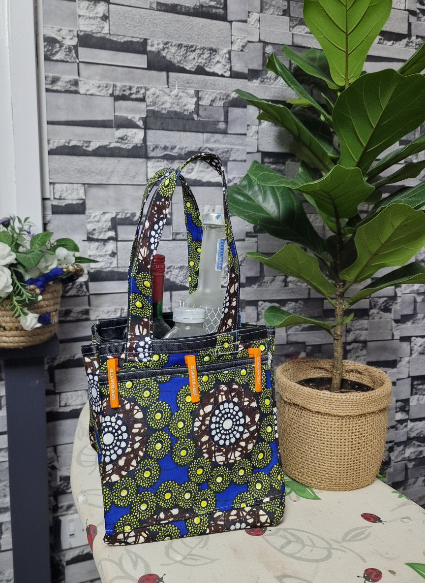 Colourful Ankara Tote | Handmade African