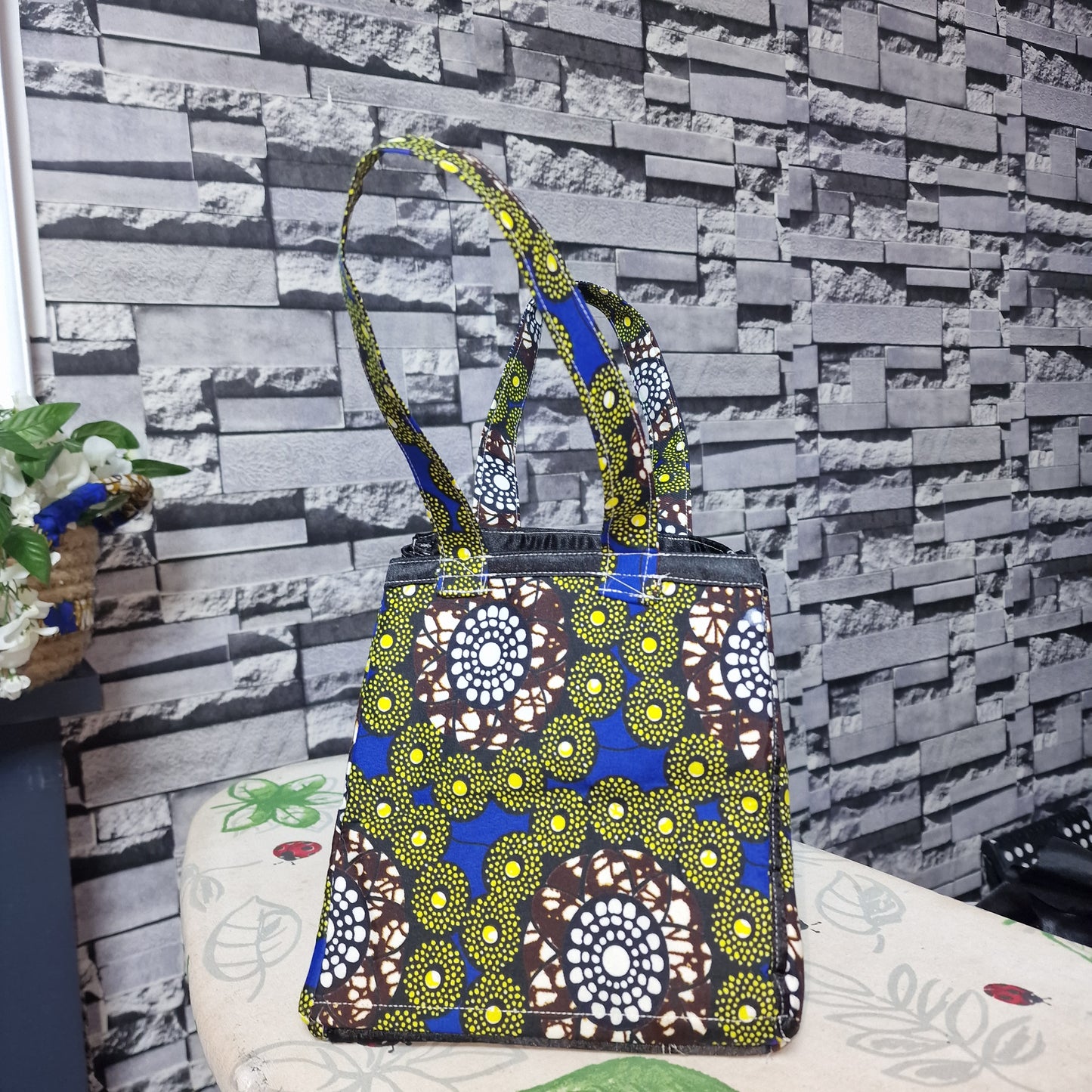 Colourful Ankara Tote | Handmade African