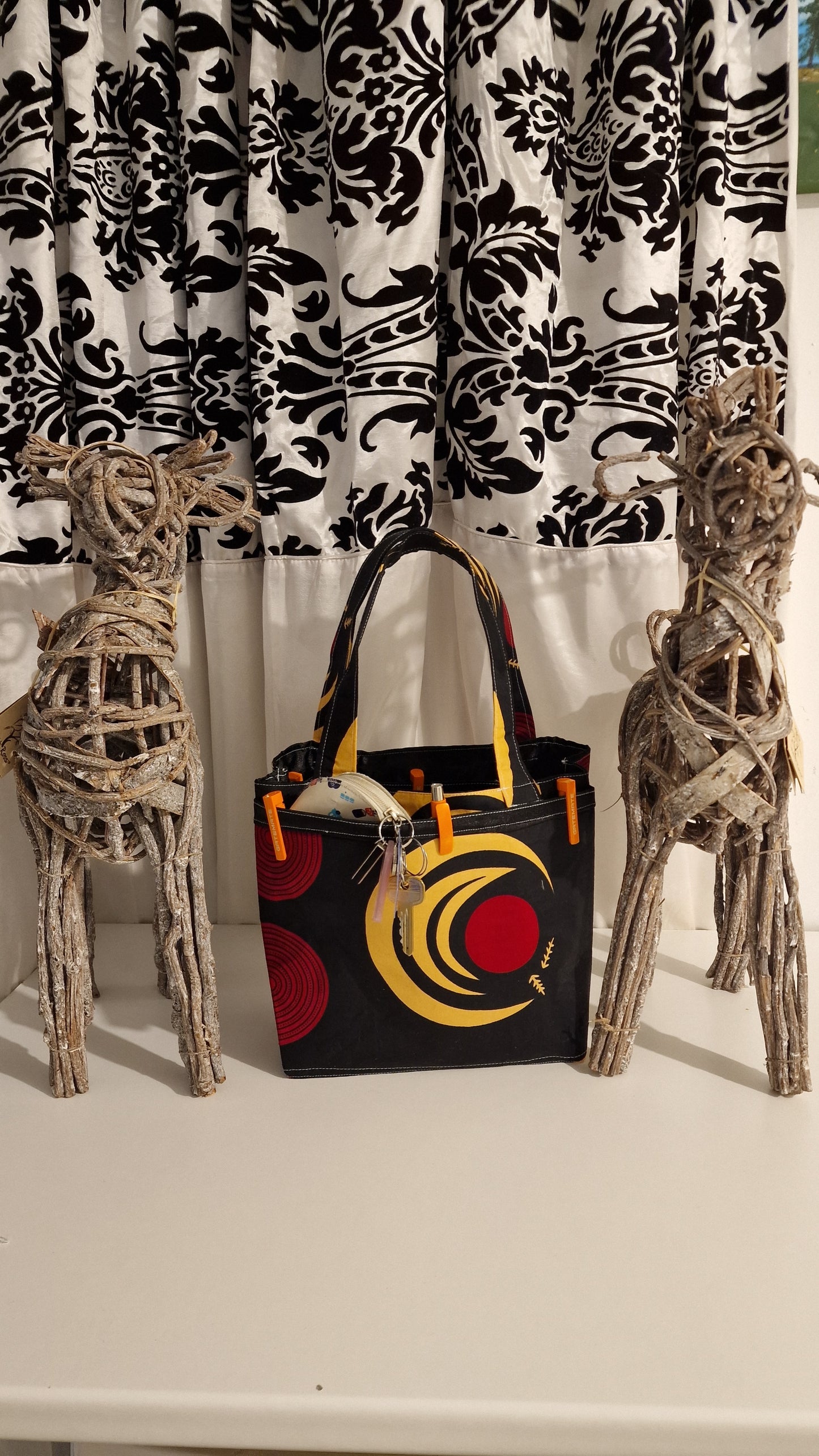 Colourful Ankara Tote | Handmade African