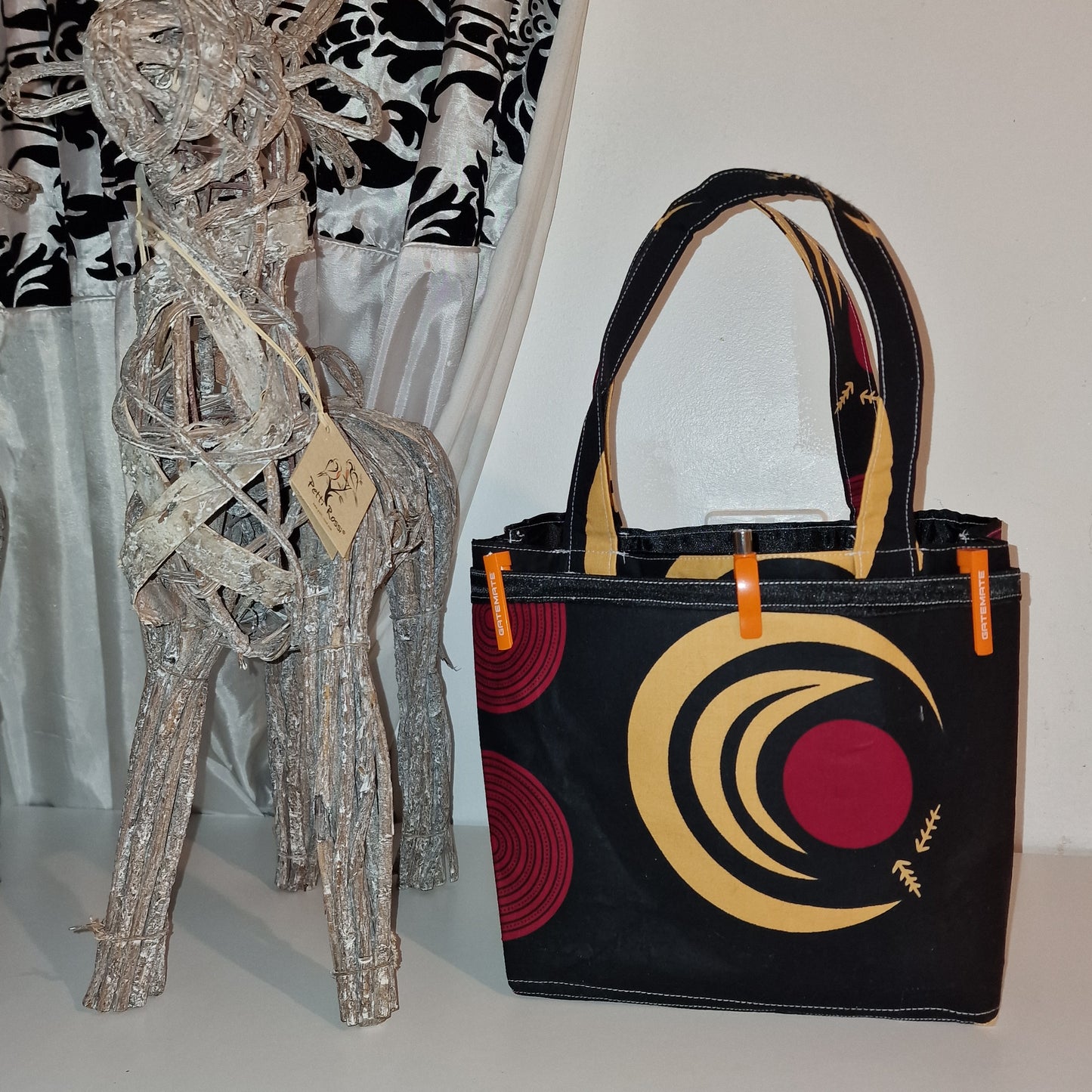 Colourful Ankara Tote | Handmade African