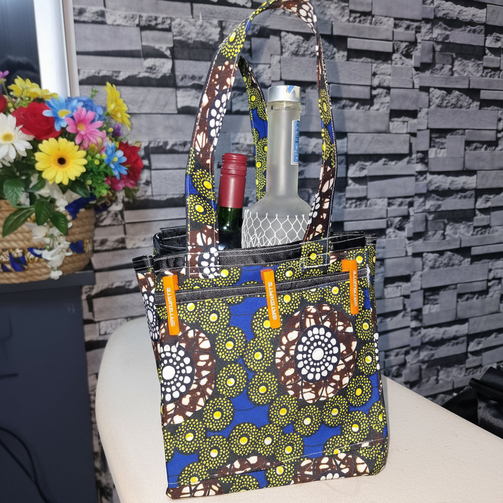 Colourful Ankara Tote | Handmade African