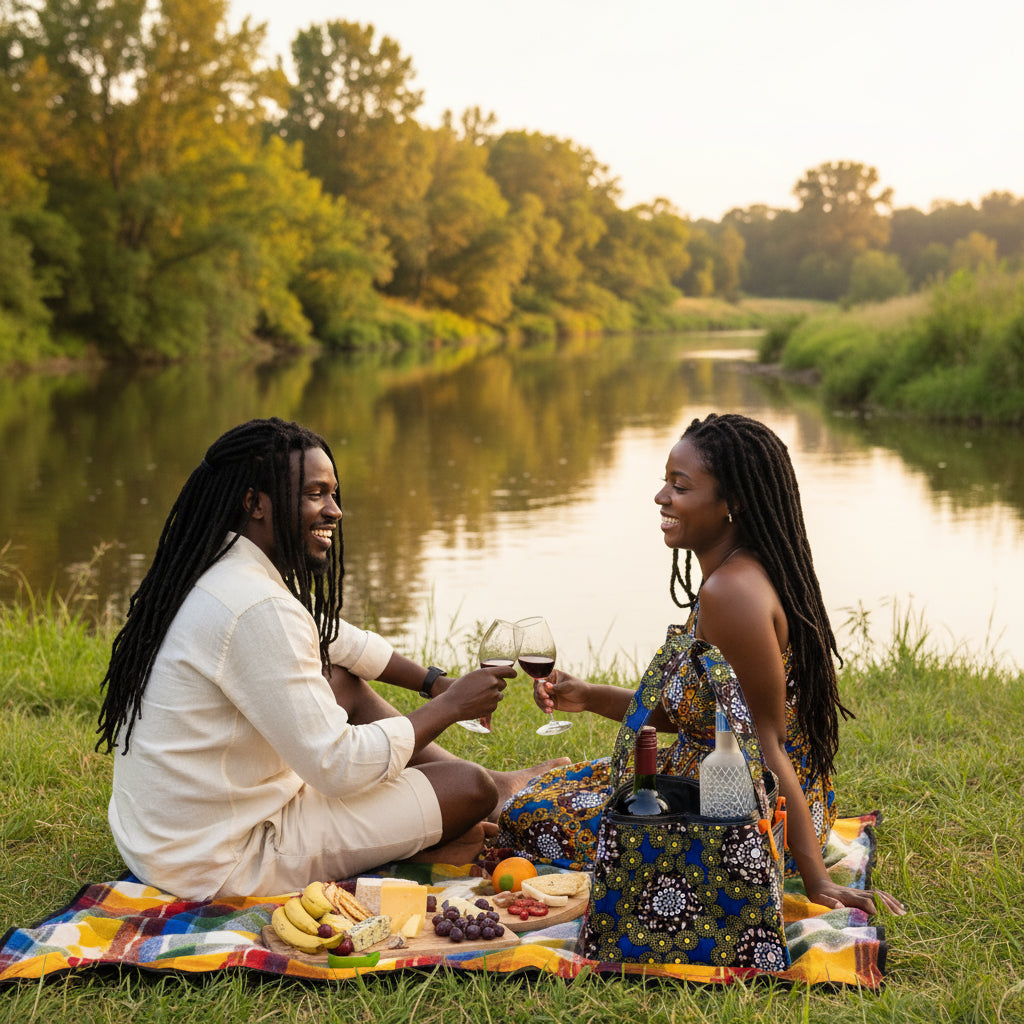 Colourful Ankara Tote | Handmade African