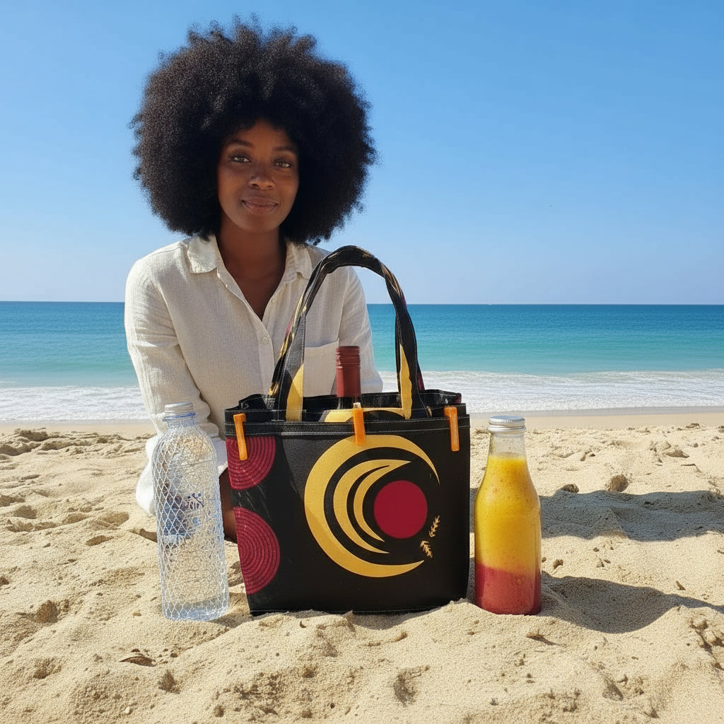 Colourful Ankara Tote | Handmade African