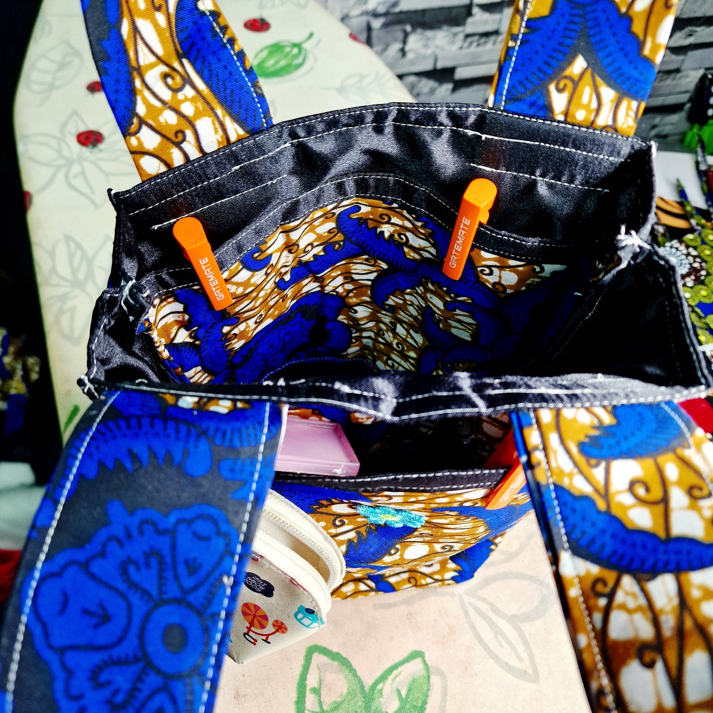 Colourful Ankara Tote | Handmade African