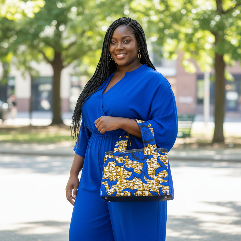 Colourful Ankara Tote | Handmade African