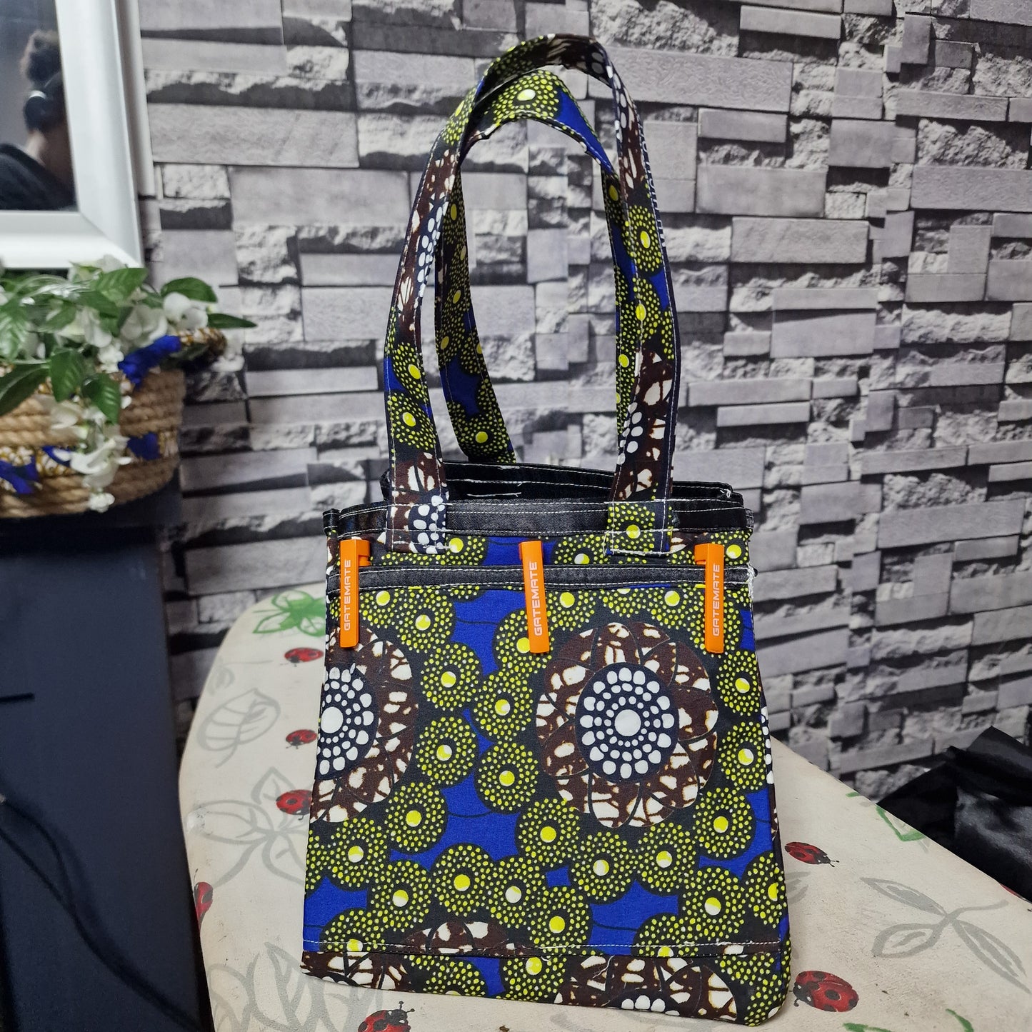 Colourful Ankara Tote | Handmade African