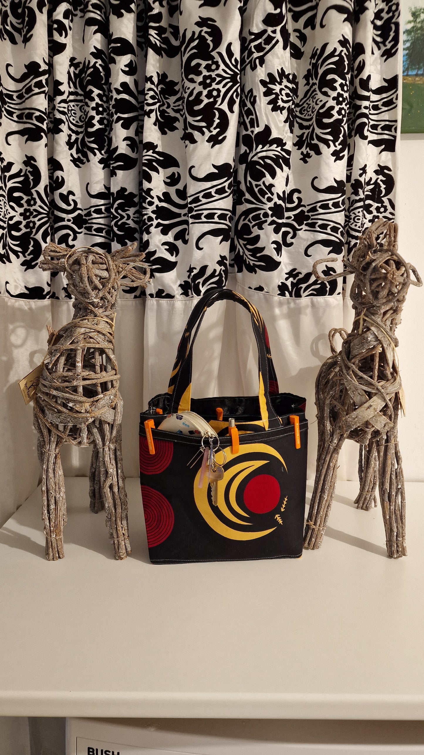 Colourful Ankara Tote | Handmade African