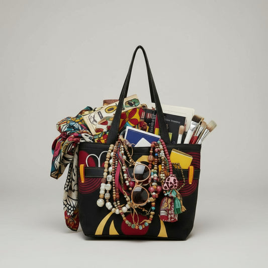 Colourful Ankara Tote | Handmade African